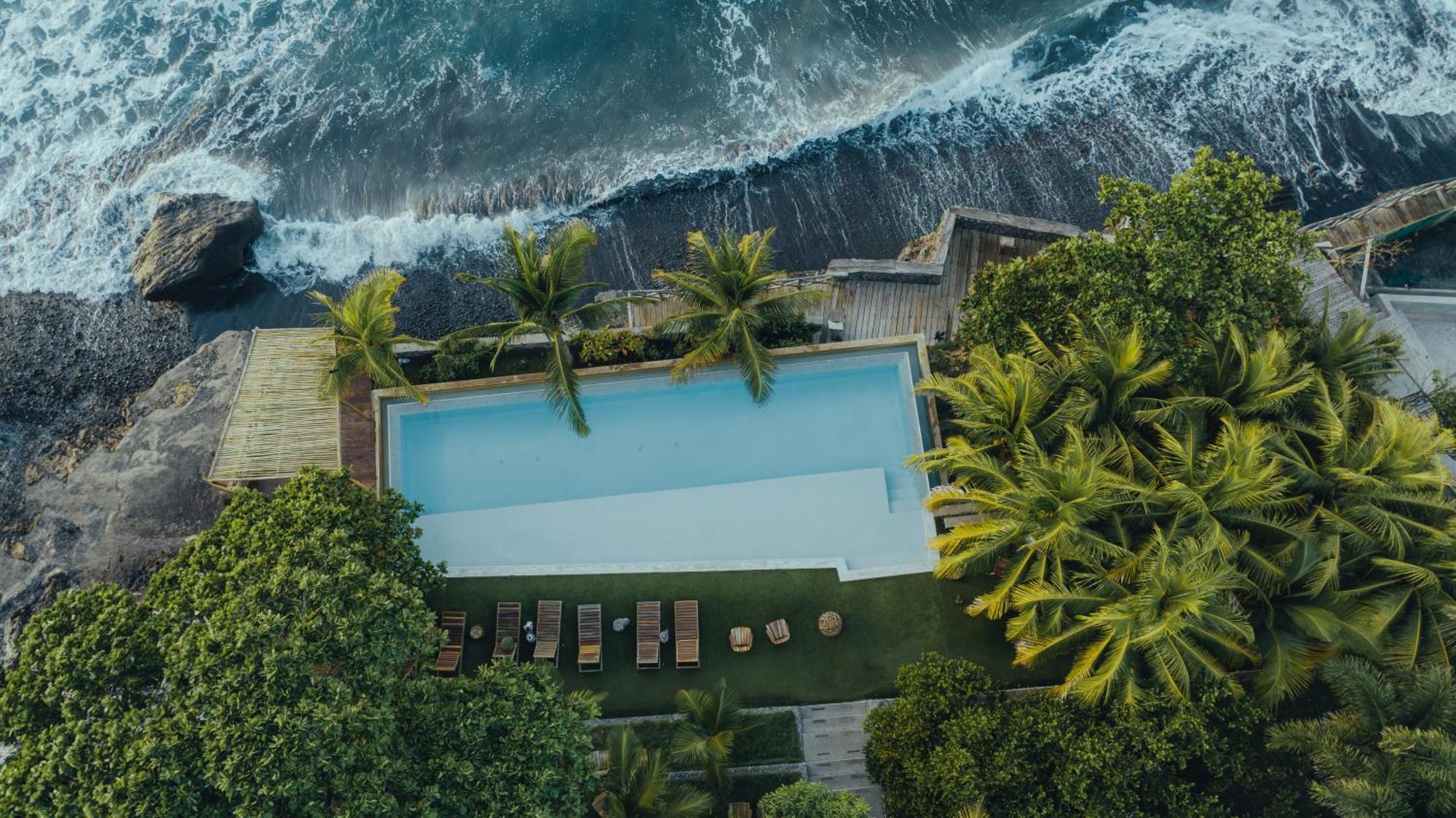 Puro Surf Hotel El Zonte Luaran gambar