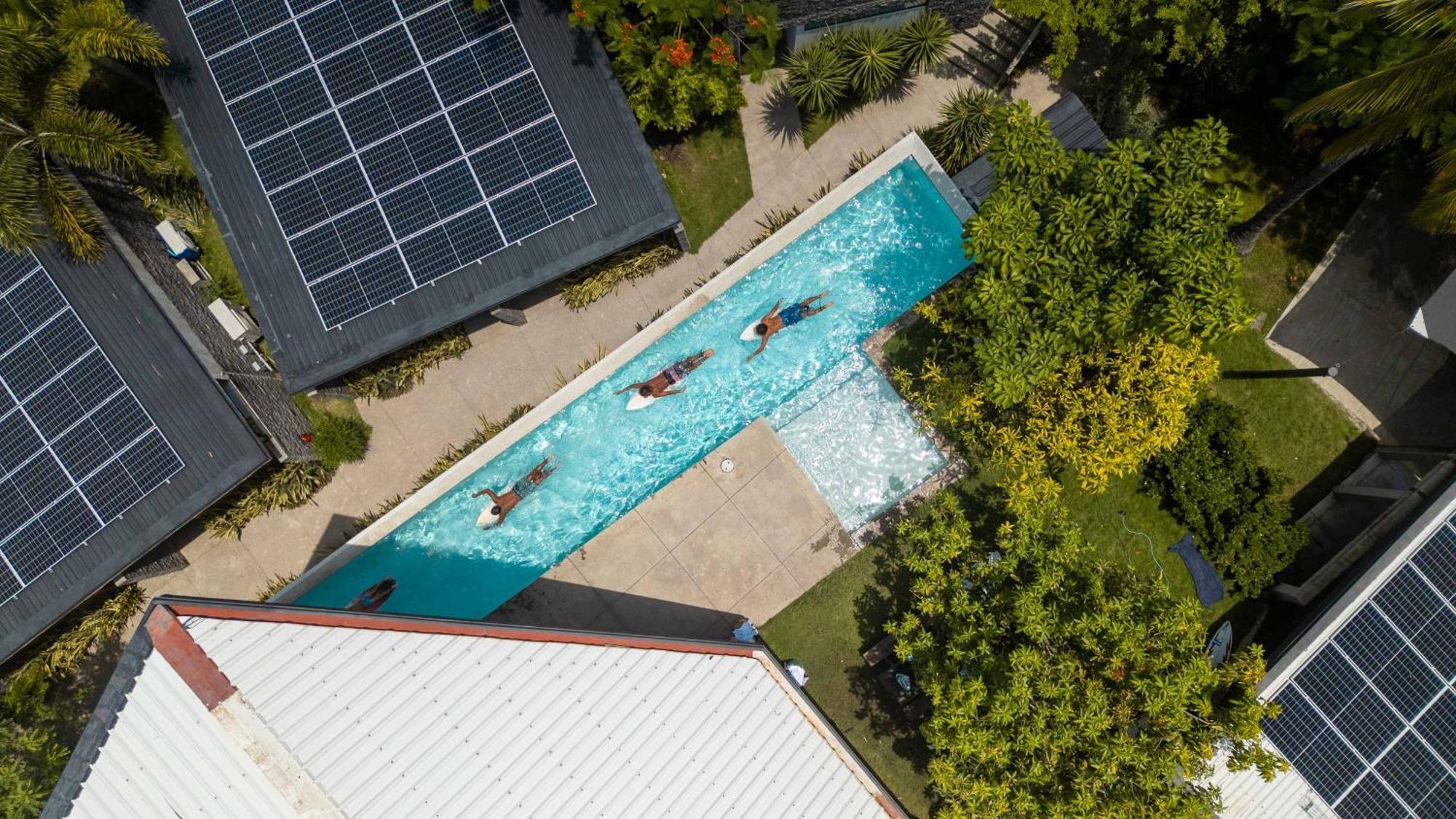 Puro Surf Hotel El Zonte Luaran gambar